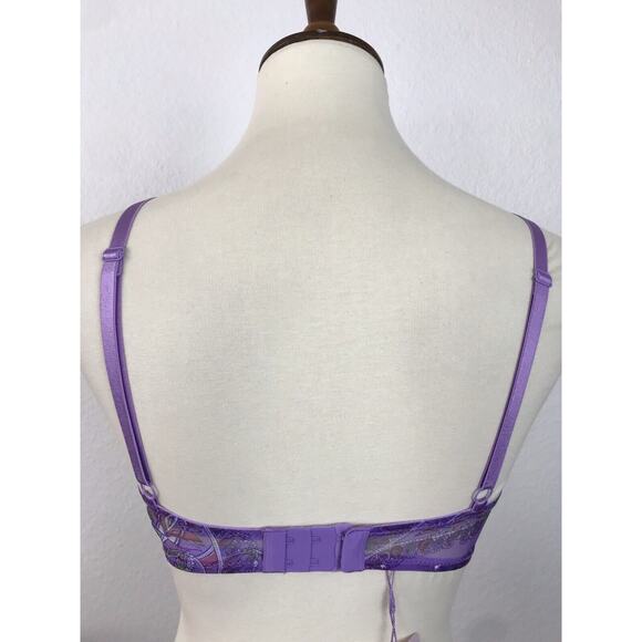 Savage x Fenty Lingerie Bohemian Cage Floral Embroidered Bra - Picture 4 of 11